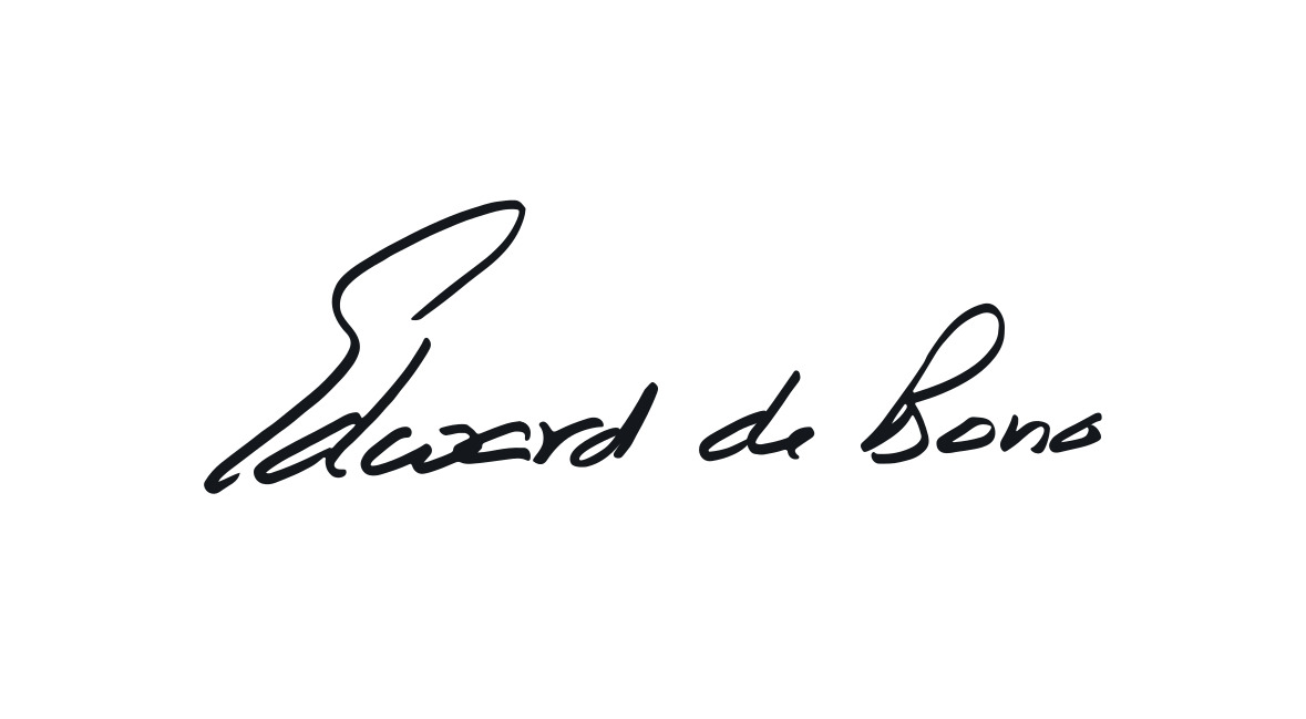 Edward de Bono signature